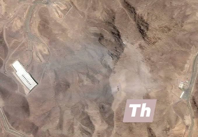 تصاویر ماهوارهای از حمله آمریکا به سایت فردو